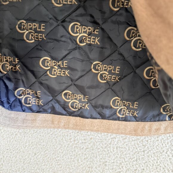 Cripple Creek Vest Wool Western Cowboy Embroider California Ranch - Picture 8 of 9